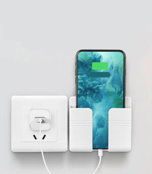 Mobile Phone Charging Storage Rack Punch-free Sticky Storage Box