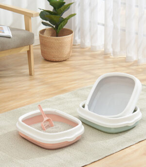 Large Cat Litter Box Detachable Anti-splashing Cat Litter Box Cat Pet Supplies