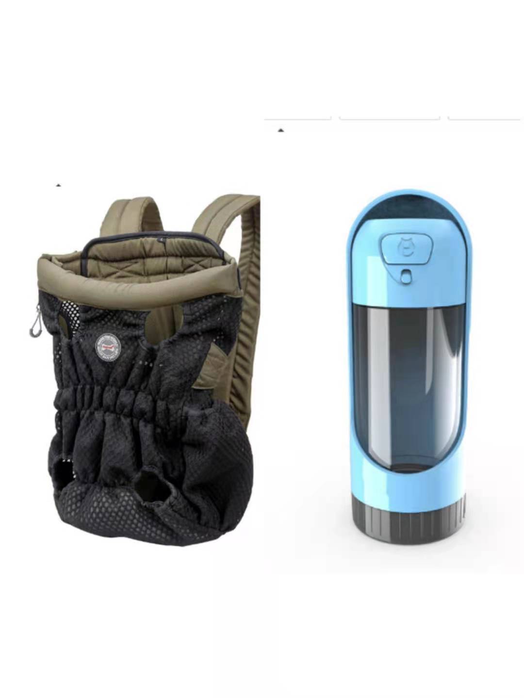 Pet Carrier Backpack Outdoor Travel Mesh Breathable Shoulder Bags - Image 3