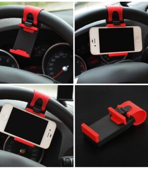 Car Steering Wheel Clip Mount Holder