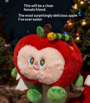 Red Rag Doll Plush Pendant