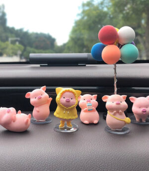 Car Accessories Piggy Creative Cartoon Cute Car Decoration