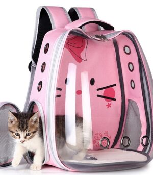 Pet Supplies Pet Backpack Convenient Pet Space Bag Breathable Shoulder Cat Bag Dog Bag