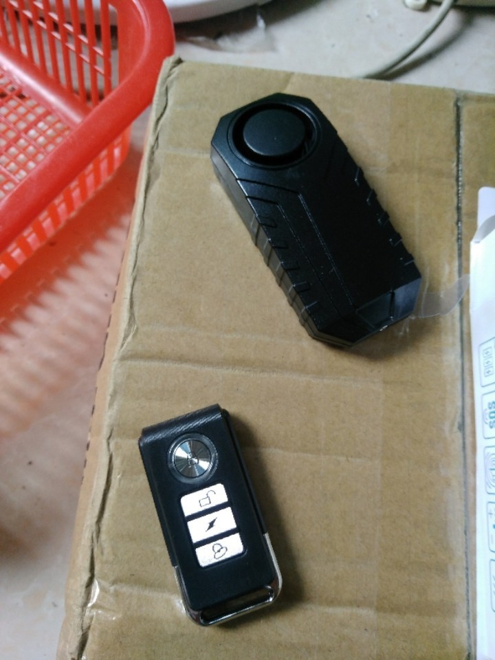 Elecpow Bike Alarm Remote Control Waterproof Electric Bicycle Motorcycle Anti-Theft Alarm Vibration Sensor - Image 2