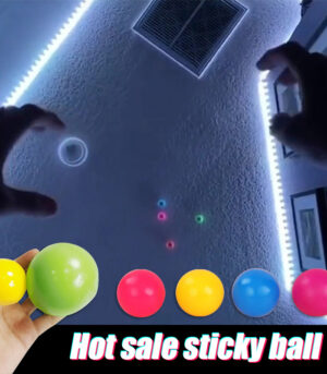 Stick Wall Ball Stress Relief Toys Sticky Squash Ball