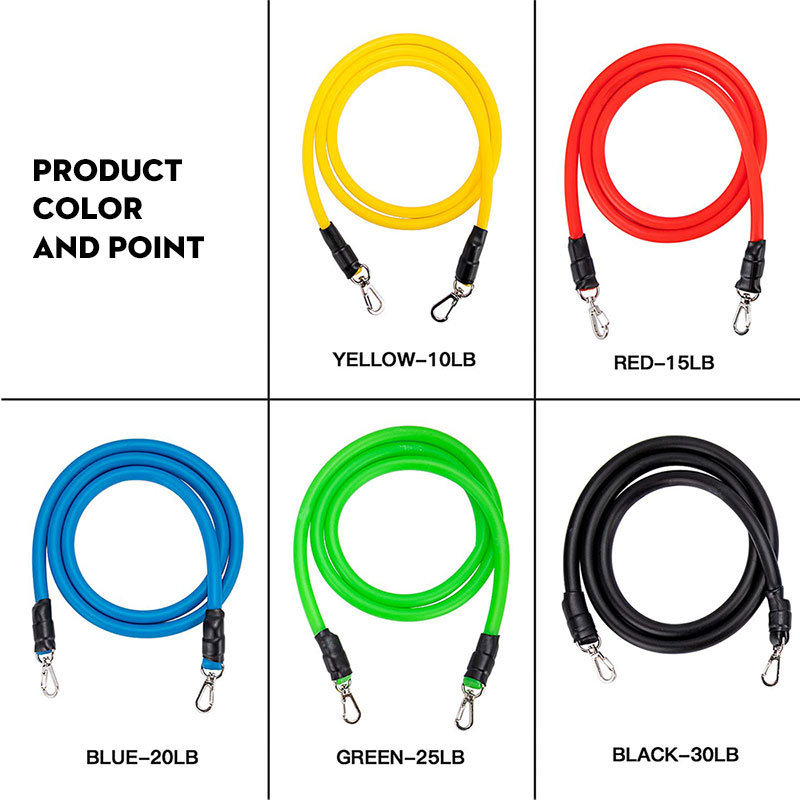 Pull Rope Elastic Rope Strength Training Set - Image 10