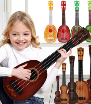 Retro Guitar Toys Children's Interest Training Musical Toys