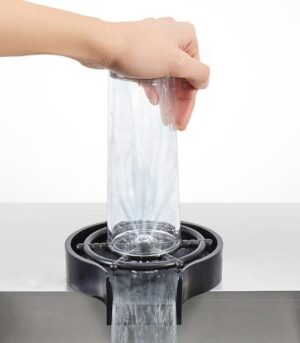 High Pressure Automatic Stainless Steel Glass Washer