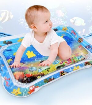 Baby Inflatable Water Mat, Infants Summer Beach Water Mat Patted Pad Water Cushion For Infants Toddlers Summer Activity Play Toys Baby Pillows