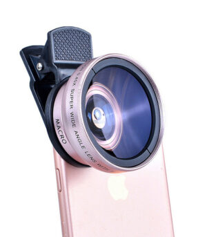 Mobile phone lens 0.45Xwide angle 12.5 times the macro external lens photography camera universal HD Combo