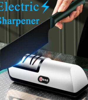 USB Rechargeable Electric Knife Sharpener Automatic Adjustable Kitchen Tool For Fast Sharpening Knives Scissors And Grinders Gadgets