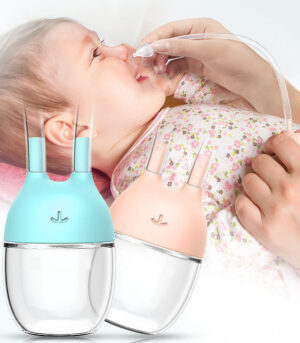 Convenient Baby Safe Nose Cleaner Vacuum Suction Nasal Mucus Runny Aspirator Inhale Baby Kids Healthy Care Stuff