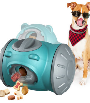 Dog Tumbler Toys Increases Pet IQ Interactive Slow Feeder For Small Medium Dogs Cat Training Balance Car Feeder Pet Toy Pet Products