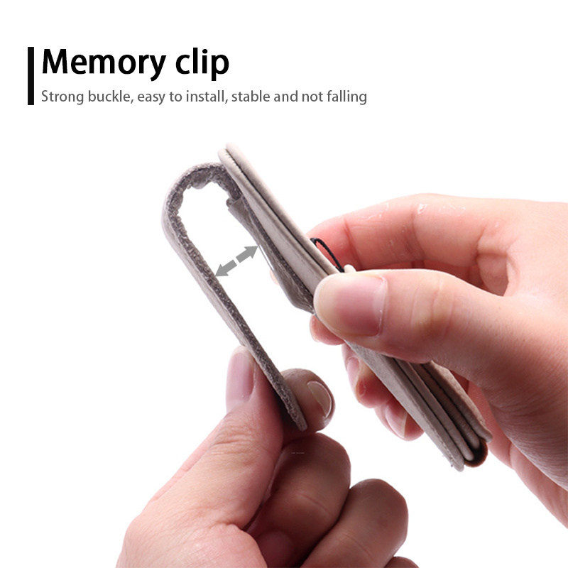 Car Glasses Holder Universal Sun Visor Eyeglasses Clip Sunglasses Case Card Holder Auto Interior Accessories - Image 2