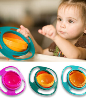 360 Rotate Universal Spill-proof Bowl Dishes